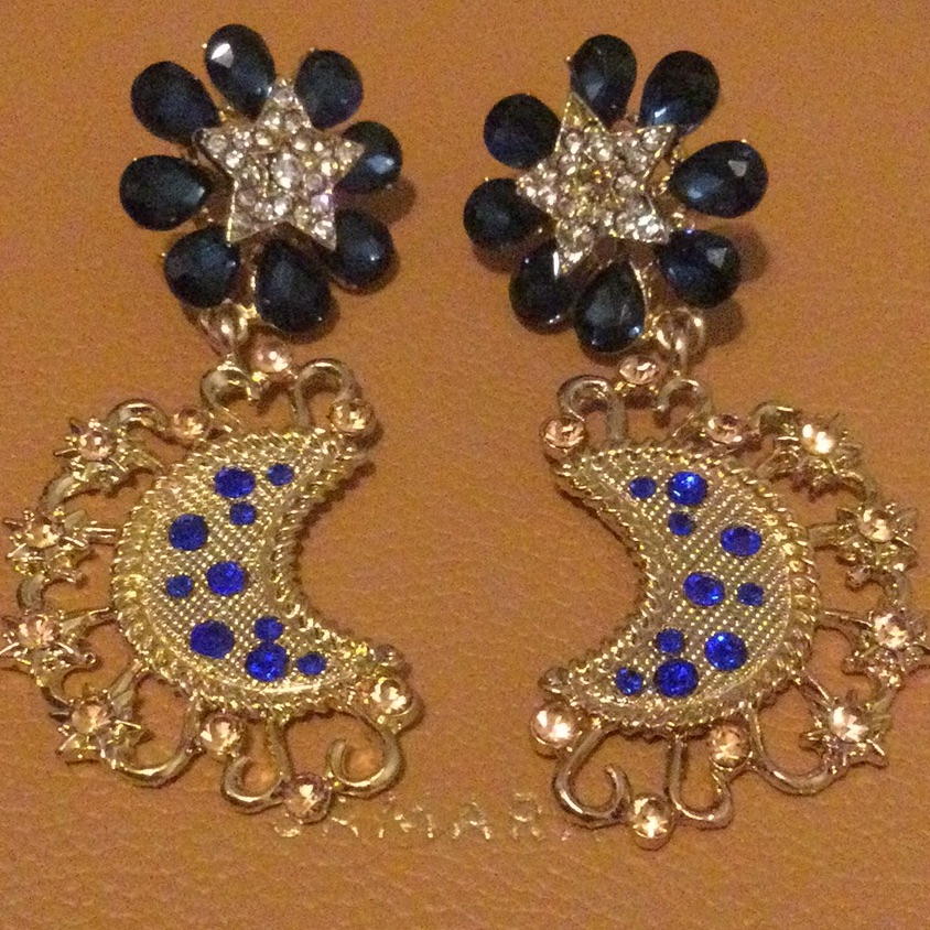 New Celestial Statement Earrings 925